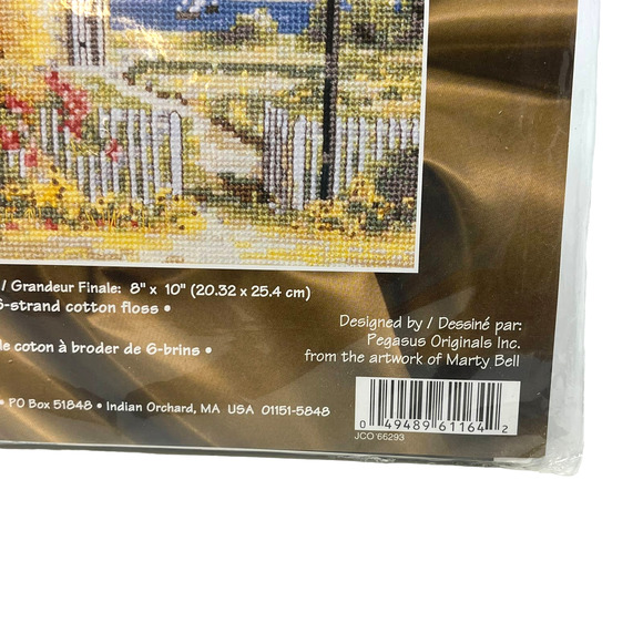 Vintage 1999 Janlynn Counted Cross Stitch Telegraph Hill Lighthouse Kit 8 x10‎ - Picture 2 of 5